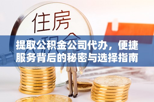 惠州提取公积金公司代办，便捷服务背后的秘密与选择指南