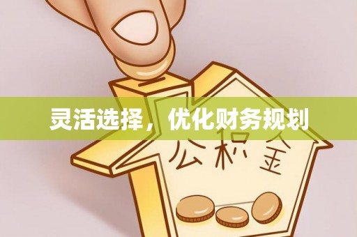 惠州灵活选择，优化财务规划