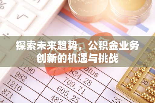 惠州探索未来趋势，公积金业务创新的机遇与挑战