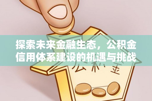 惠州探索未来金融生态，公积金信用体系建设的机遇与挑战