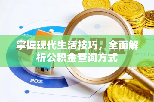 惠州掌握现代生活技巧，全面解析公积金查询方式