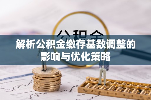 惠州解析公积金缴存基数调整的影响与优化策略