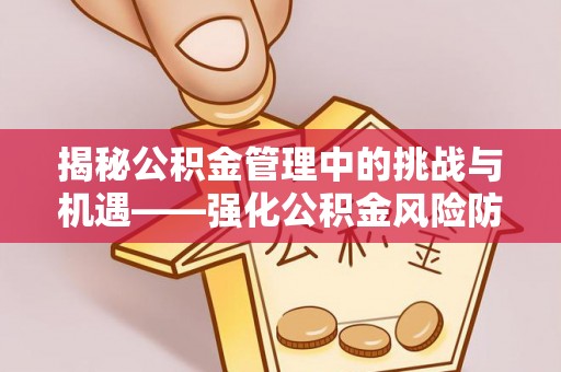 惠州揭秘公积金管理中的挑战与机遇——强化公积金风险防控的多维策略