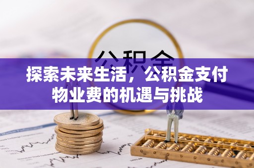 惠州探索未来生活，公积金支付物业费的机遇与挑战