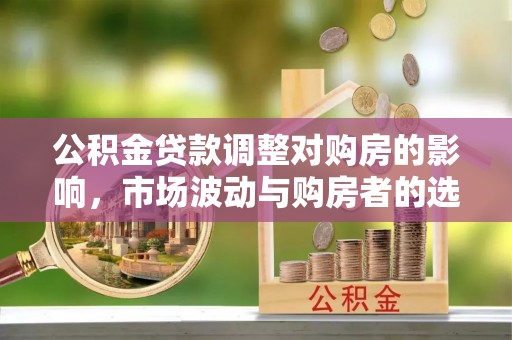 惠州公积金贷款调整对购房的影响，市场波动与购房者的选择