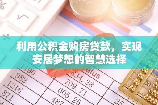 惠州利用公积金购房贷款，实现安居梦想的智慧选择