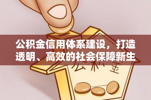 惠州公积金信用体系建设，打造透明、高效的社会保障新生态