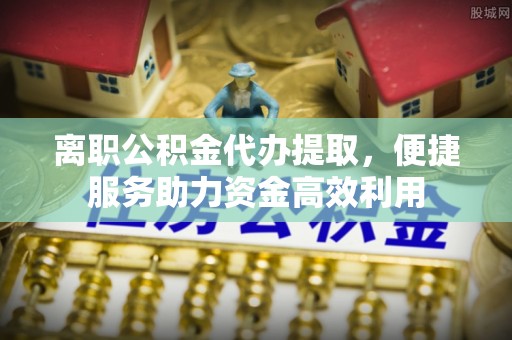 惠州离职公积金代办提取，便捷服务助力资金高效利用