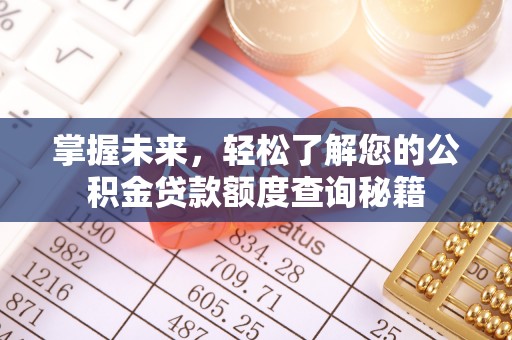惠州掌握未来，轻松了解您的公积金贷款额度查询秘籍