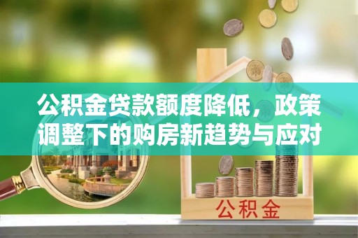 惠州公积金贷款额度降低，政策调整下的购房新趋势与应对策略