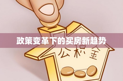 惠州政策变革下的买房新趋势