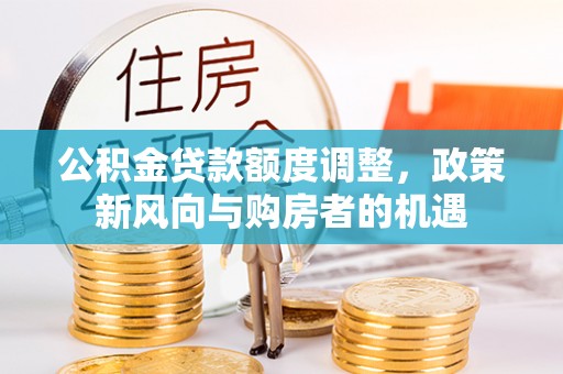 惠州公积金贷款额度调整，政策新风向与购房者的机遇