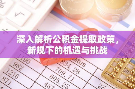 惠州深入解析公积金提取政策，新规下的机遇与挑战