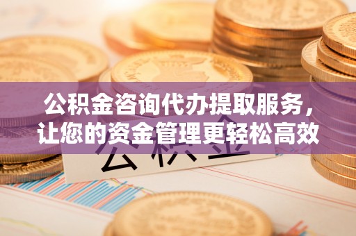 惠州公积金咨询代办提取服务，让您的资金管理更轻松高效