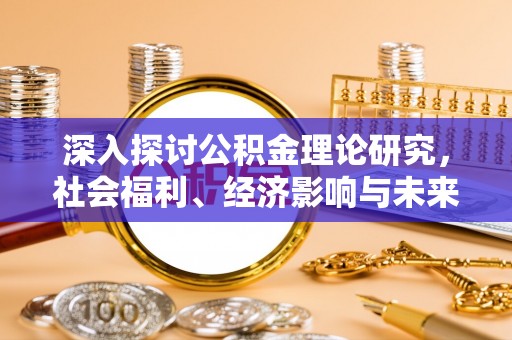 惠州深入探讨公积金理论研究，社会福利、经济影响与未来展望