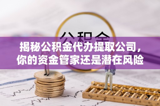 惠州揭秘公积金代办提取公司，你的资金管家还是潜在风险？