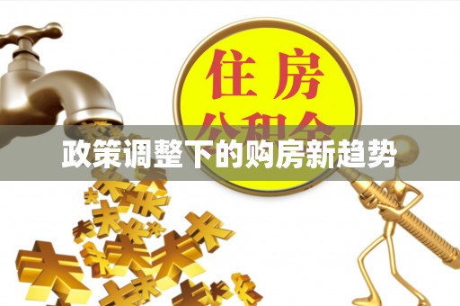 惠州政策调整下的购房新趋势