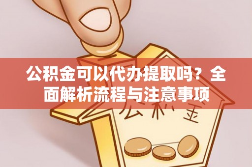 惠州公积金可以代办提取吗？全面解析流程与注意事项