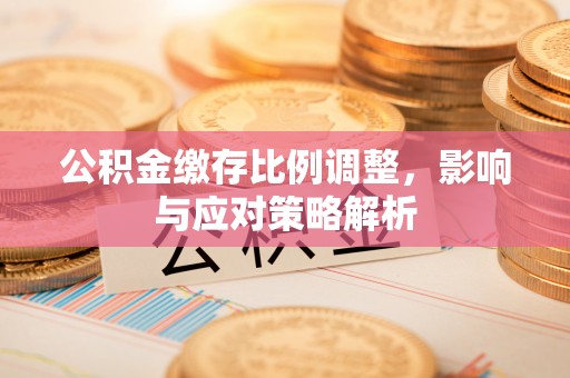 惠州公积金缴存比例调整，影响与应对策略解析