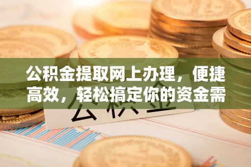 惠州公积金提取网上办理，便捷高效，轻松搞定你的资金需求