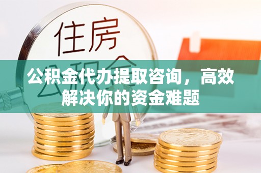 惠州公积金代办提取咨询，高效解决你的资金难题