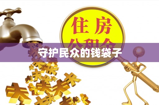 惠州守护民众的钱袋子