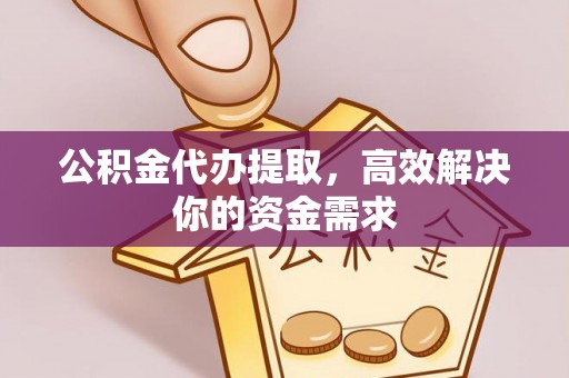 惠州公积金代办提取，高效解决你的资金需求