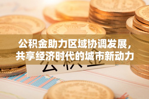 惠州公积金助力区域协调发展，共享经济时代的城市新动力