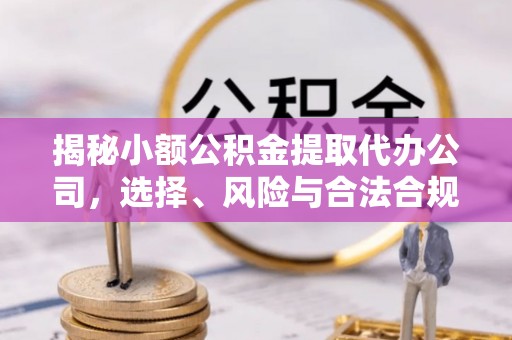 惠州揭秘小额公积金提取代办公司，选择、风险与合法合规之道